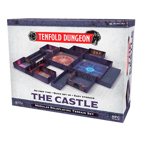 Tenfold Dungeon - Castle - Modular Roleplaying DnD Terrain Set